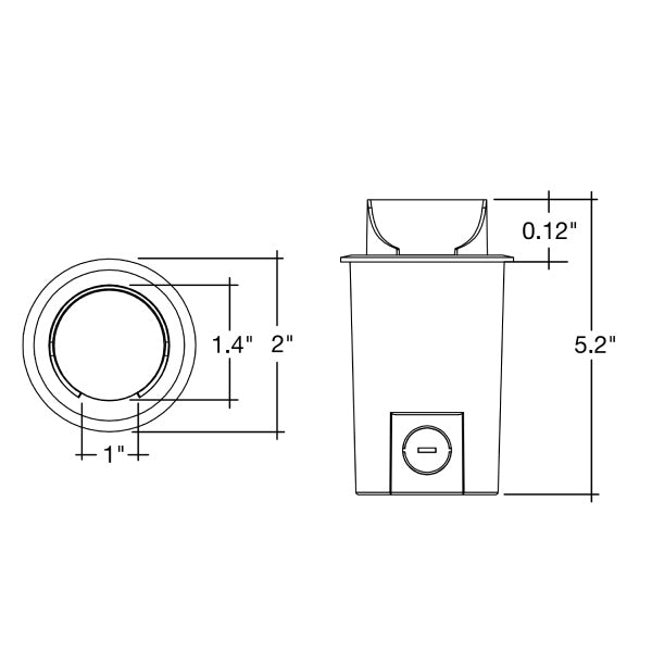 9W 12-24V Small Shroud 5CCT Well Light - Envision LED