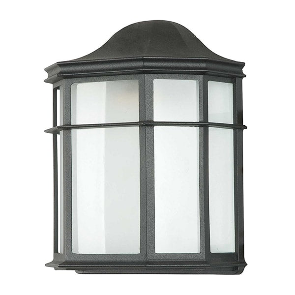 12W LED Wall Lantern with Photo Cell 3000K - Cyber Tech Lighting