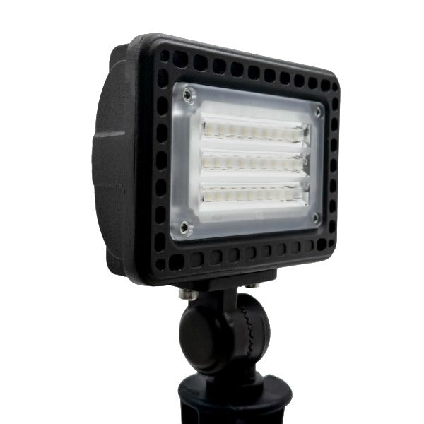 5/10/15/20W Multi-Watt Low Voltage Tri-Color Flood Light LED Up Light - Jet Lighting