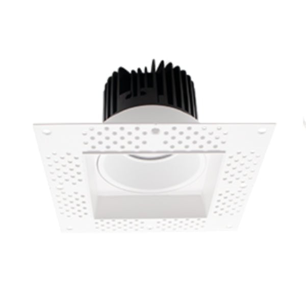 4 inch 15w white square trimless mud-in LED light for optimal brightness