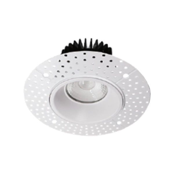 4 inch 15w white mud-in recessed light delivering bright and clean illumination