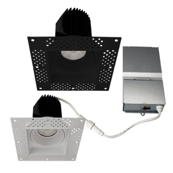 4 inch 18w square recessed mud-in LED lights for versatile ceiling applications