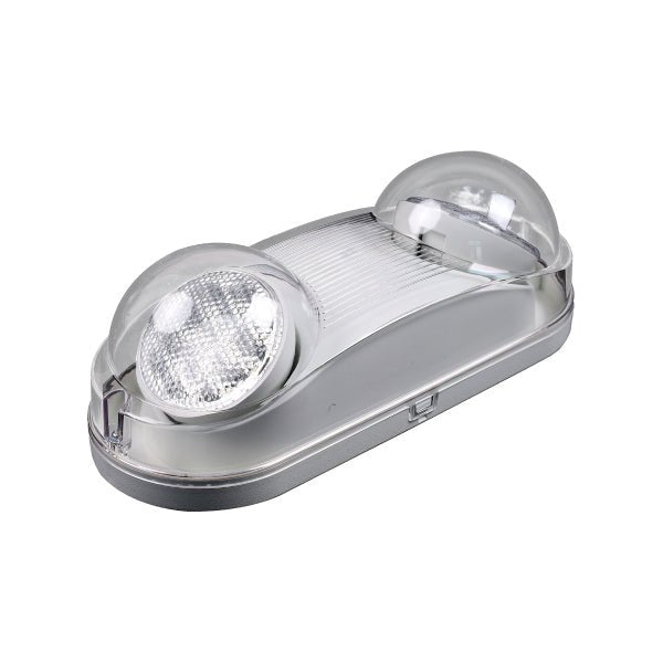 Outdoor emergency lighting with LED technology