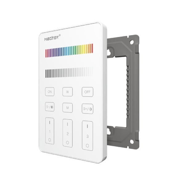 RGB/W 3 Zone Mi Light Wall Remote Controller
