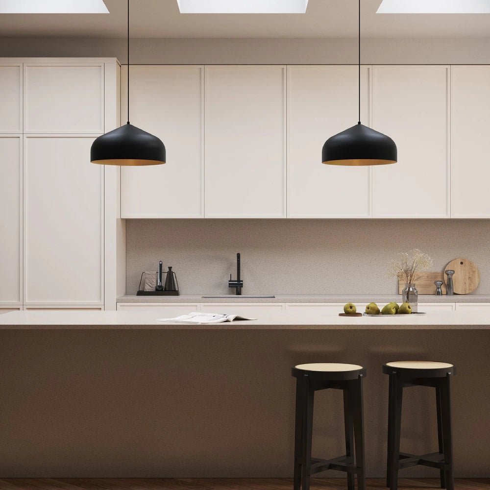 17" Spun Metal Shade LED Pendant Light - Kuzco Lighting