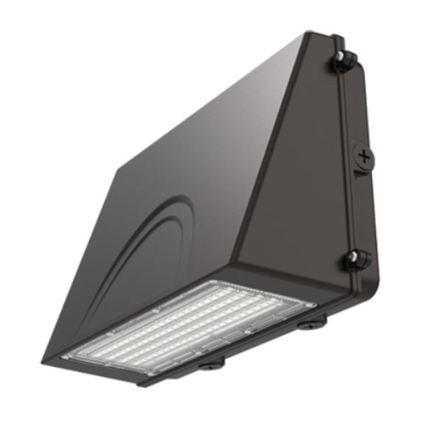 120W POR wall pack LED light with 3CCT options for flexible illumination