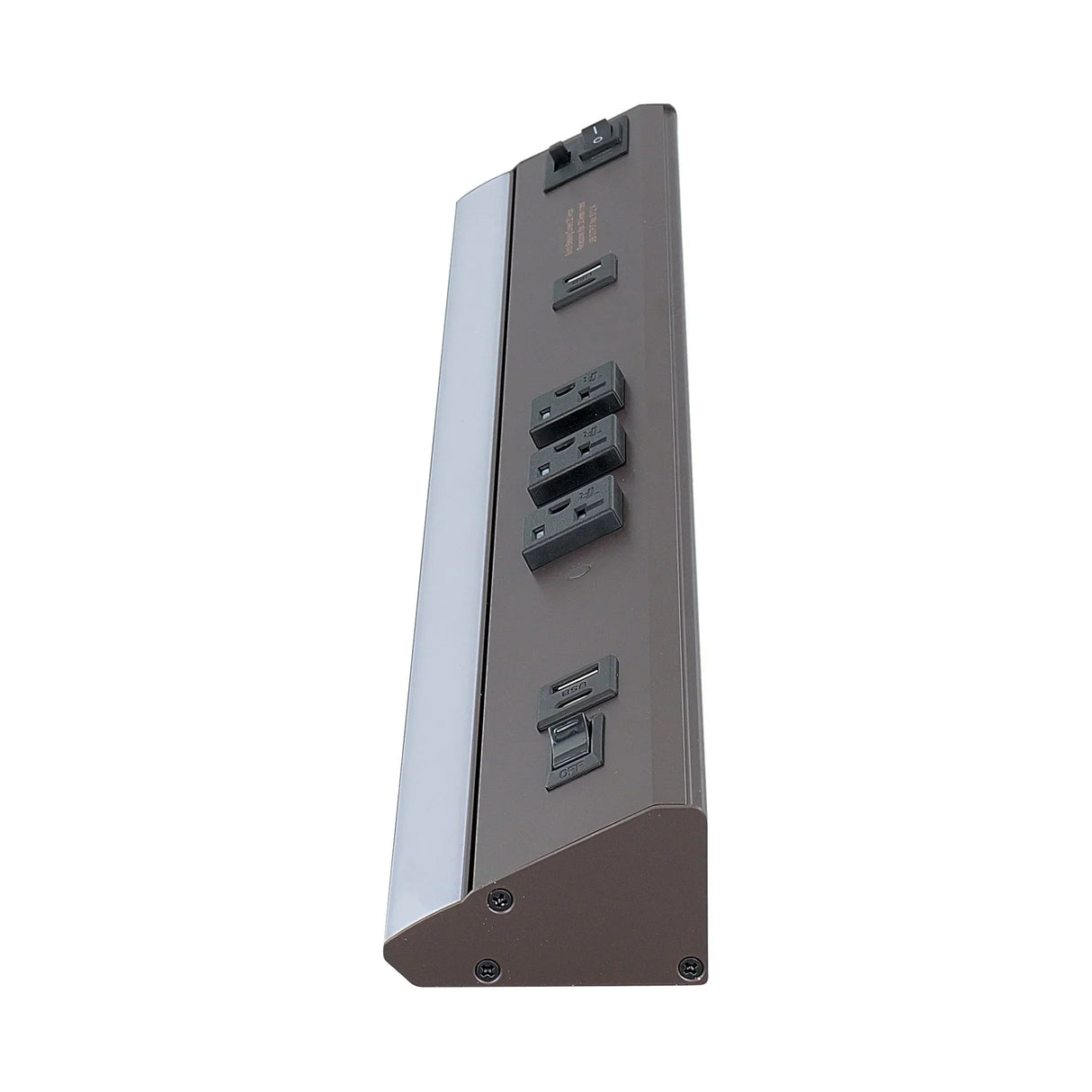 Undercabinet Power Strip, Light 24" - Westgate Mfg