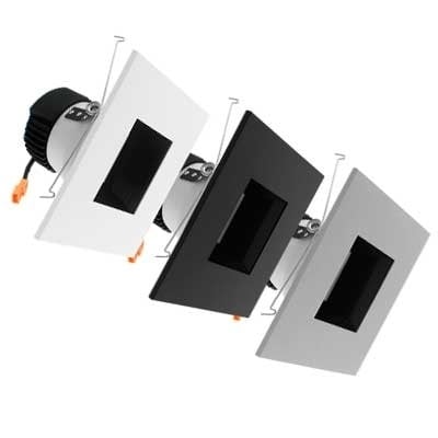 6" 17W Square Customizable Versatrim LED Retrofit - Rayon Lighting