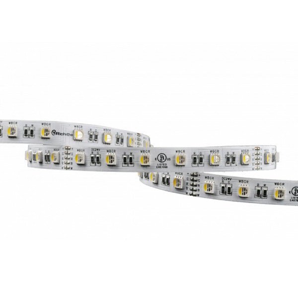 RGBW 6584 LED strips with emergency lighting capability