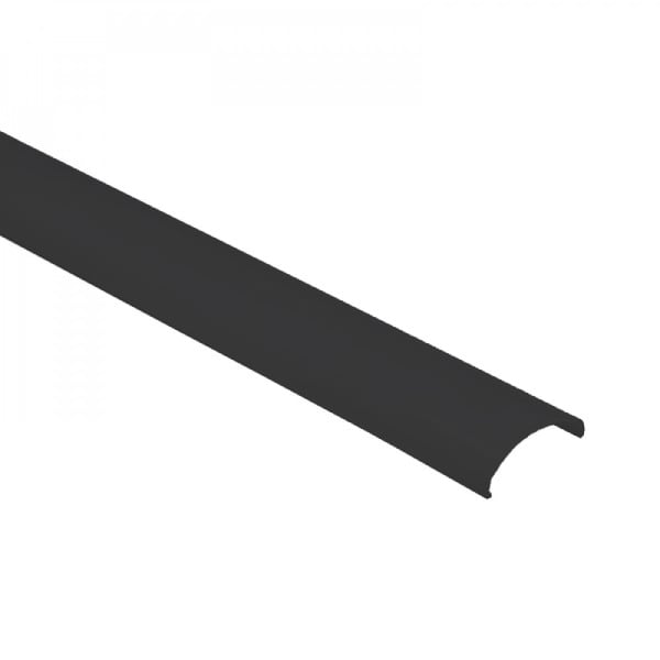 11/16" Black Lens Flexible Slim Aluminum Channel - Richee Lighting