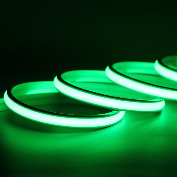 Outdoor green COB neon LED strip with emergency lighting for signage
