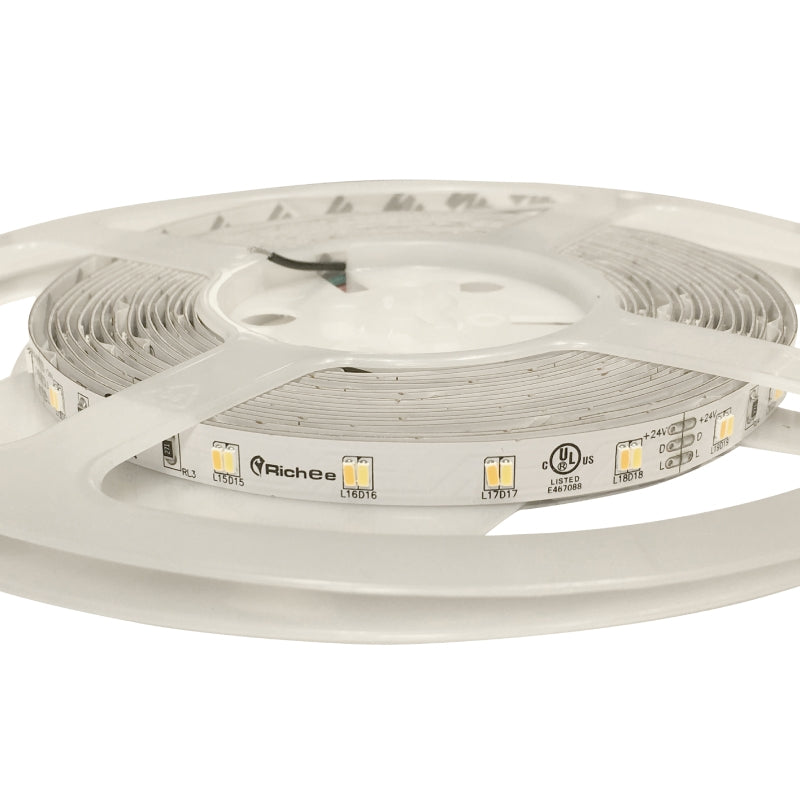 3.5W/ft Color Temperature Adjustable UL LED Strip SM3014 36/m 16' - Richee Lighting