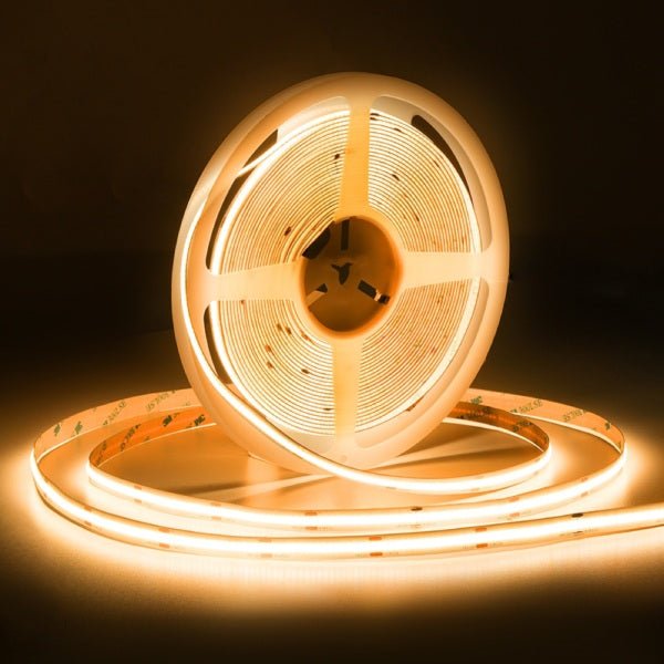 Long run COB LED strip 100ft with emergency lighting specification for signage and systems