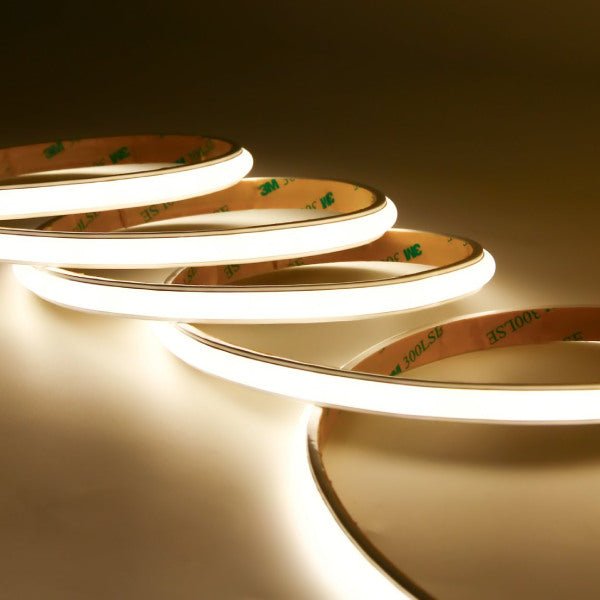 High output 4.8W neon LED strip lit with emergency lighting specification for applications