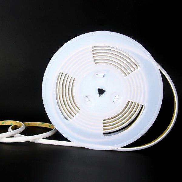 High output 4.8W neon LED strip with emergency lighting capabilities