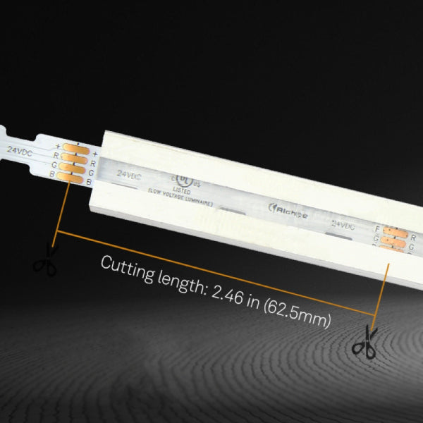 4.4W/ft RGB 3D Bendable LED Strip - Richee Lighting