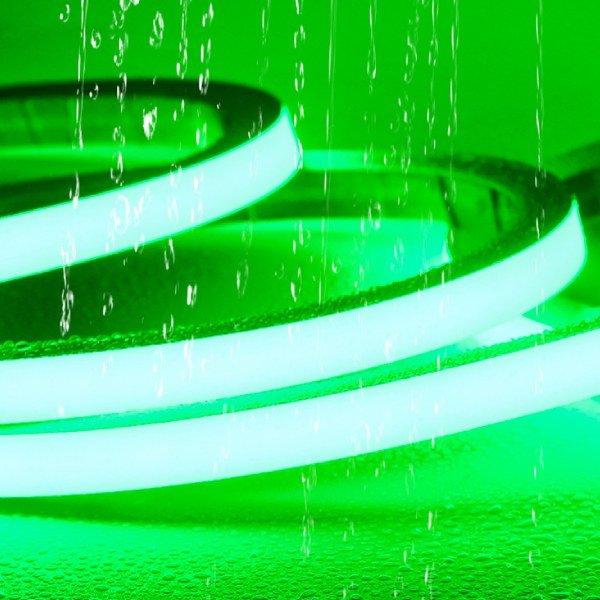 Outdoor RGBW neon square LED strip for emergency systems with Envisional ratings