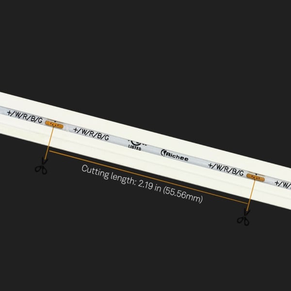 4.4W/ft RGBW Side View Neon Strip 16' - Richee Lighting