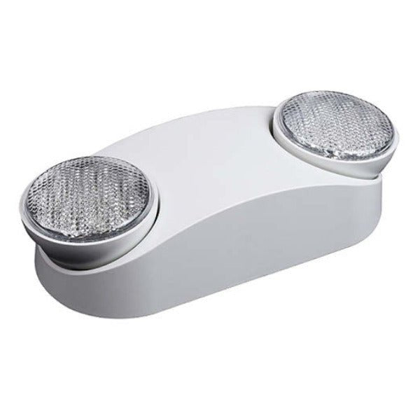 White bug eye emergency light with LED technology