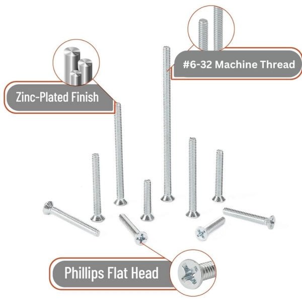 Hardware (Screw / Anchor / Grommet) in White