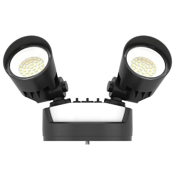 WST Commercial Security Light 2-Head Design Motion Sensor for outdoor driveway and walkway illumination