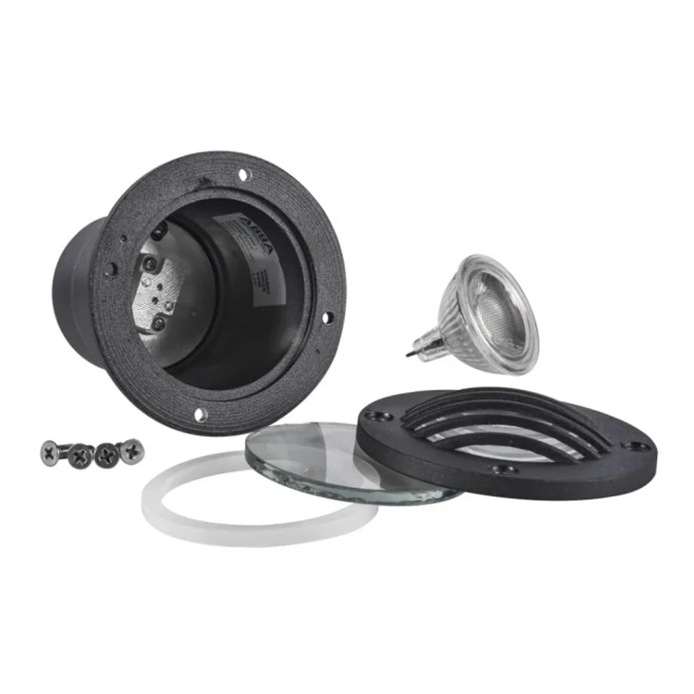 Heavy Duty Cast Aluminum Well Light Black Finish IP65 - Abba Lighting USA