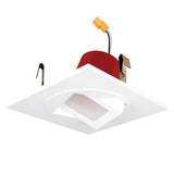 4" 10W Multi-ColorAdjustable LED Retrofit Square - Lighting Spot 26