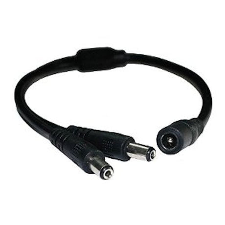 dc female to male splitter socket