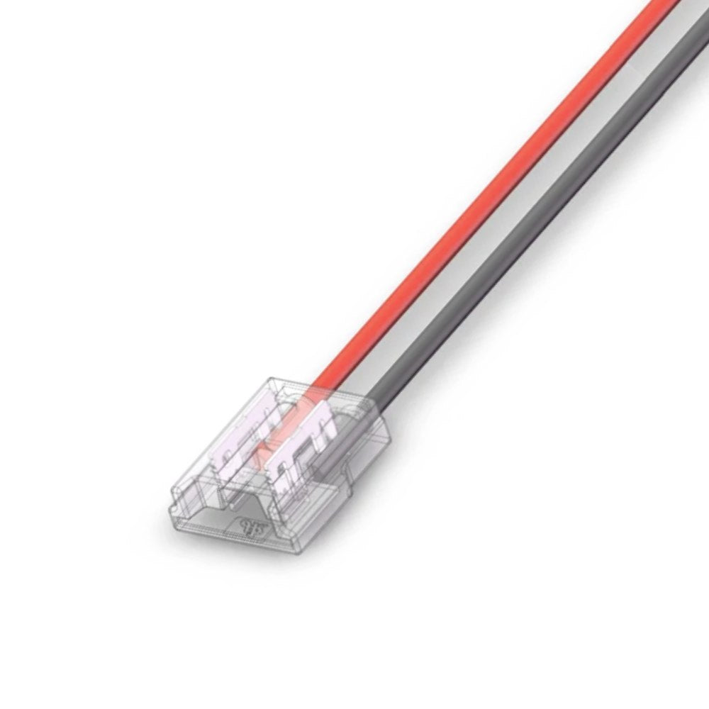 8mm Mini Solderless Strip Power Connector for LED Strips - Richee Lighting