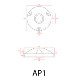 Up Light Tree Bracket  - Abba Lighting USA