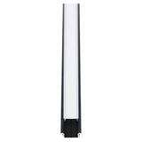 11/16" Recessed Black Aluminum Channel - Abba Lighting USA