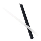 11/16" Recessed Black Aluminum Channel - Abba Lighting USA
