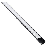 11/16" Recessed Black Aluminum Channel - Abba Lighting USA