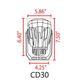 30W Integrated LED Aluminum Spot Up Light  - Abba Lighting USA