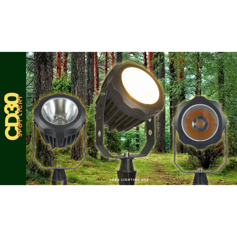 30W Integrated LED Aluminum Spot Up Light  - Abba Lighting USA