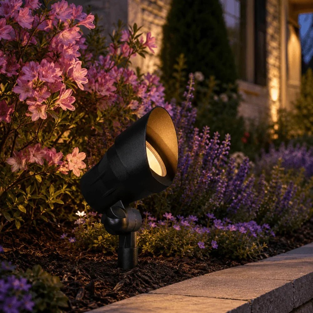 Heavy Duty Aluminum Spot Light 5W 3000K Outdoor - Abba Lighting USA
