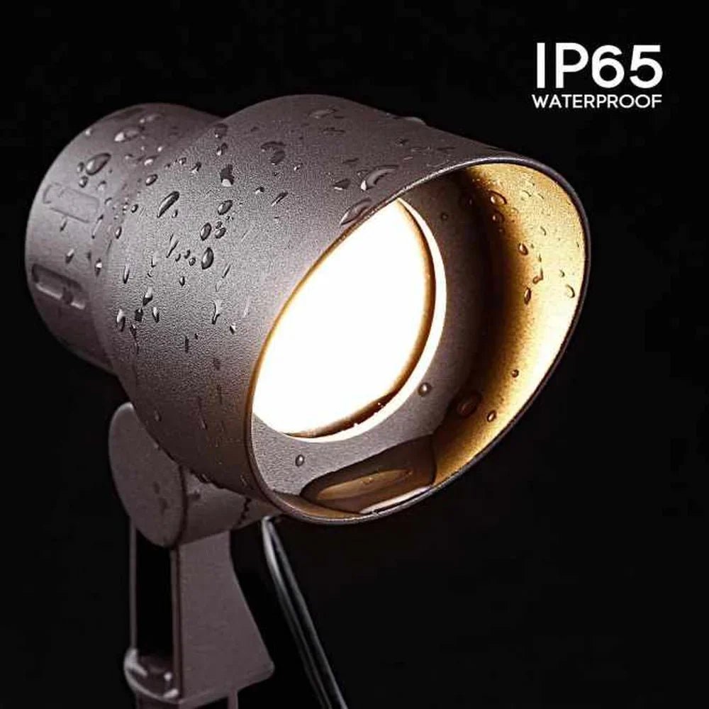Heavy Duty Aluminum Spot Light 5W 3000K Outdoor - Abba Lighting USA