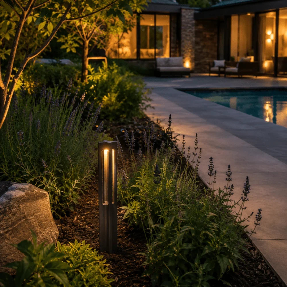 3W Integrated LED Pillar Aluminum Path Light - Abba Lighting USA