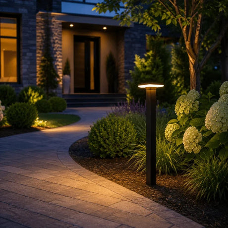12W Integrated LED Square Aluminum Path Light - Abba Lighting USA