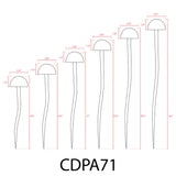18W Mushroom Path Light - Abba Lighting USA
