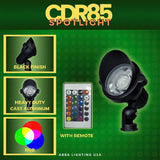 RGB Heavy Duty Aluminum Spot Light 9 Watt Outdoor - Abba Lighting USA