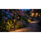 Heavy Duty Aluminum Path Light 16" Post - Abba Lighting USA