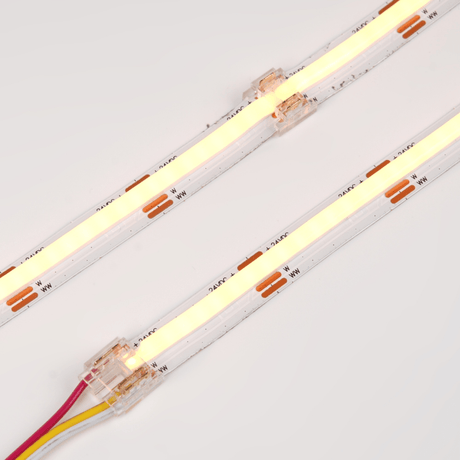 CCT Tunable White COB Strip Power Input Connector 3PIN - Richee Lighting