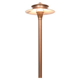 Natural Heavy Duty Cast Brass Outdoor Path Light- Abba Lighting USA