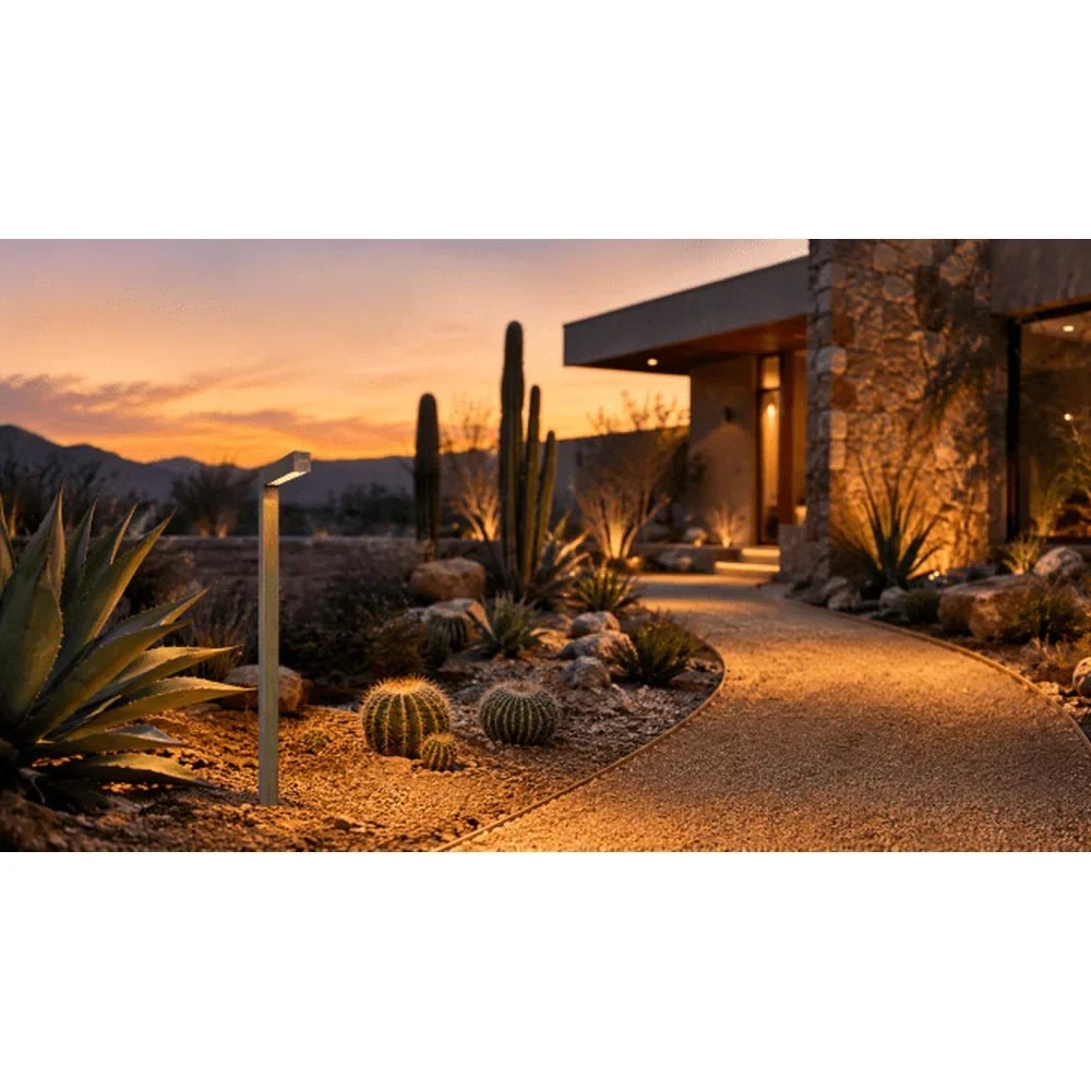 Outdoor Heavy Duty Cast Brass Path Light IP65 Waterproof - Abba Lighting USA