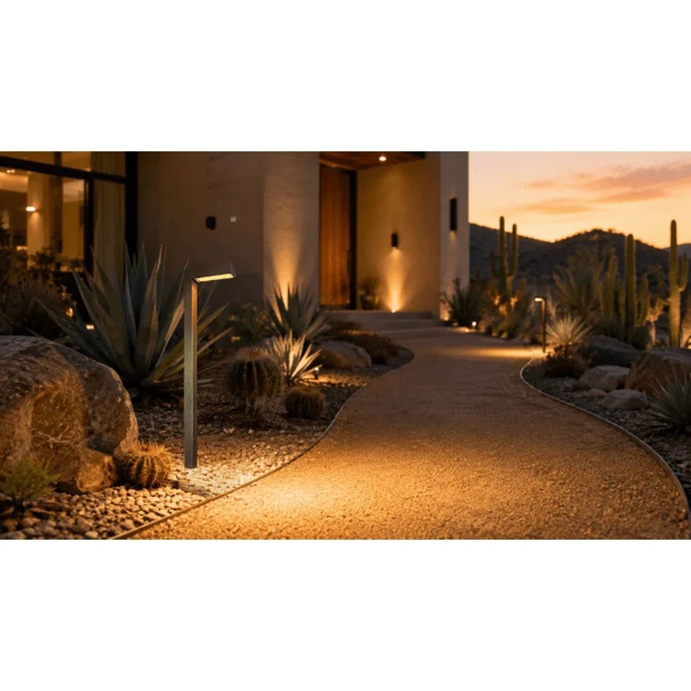 Outdoor Heavy Duty Cast Brass Path Light IP65 Waterproof - Abba Lighting USA