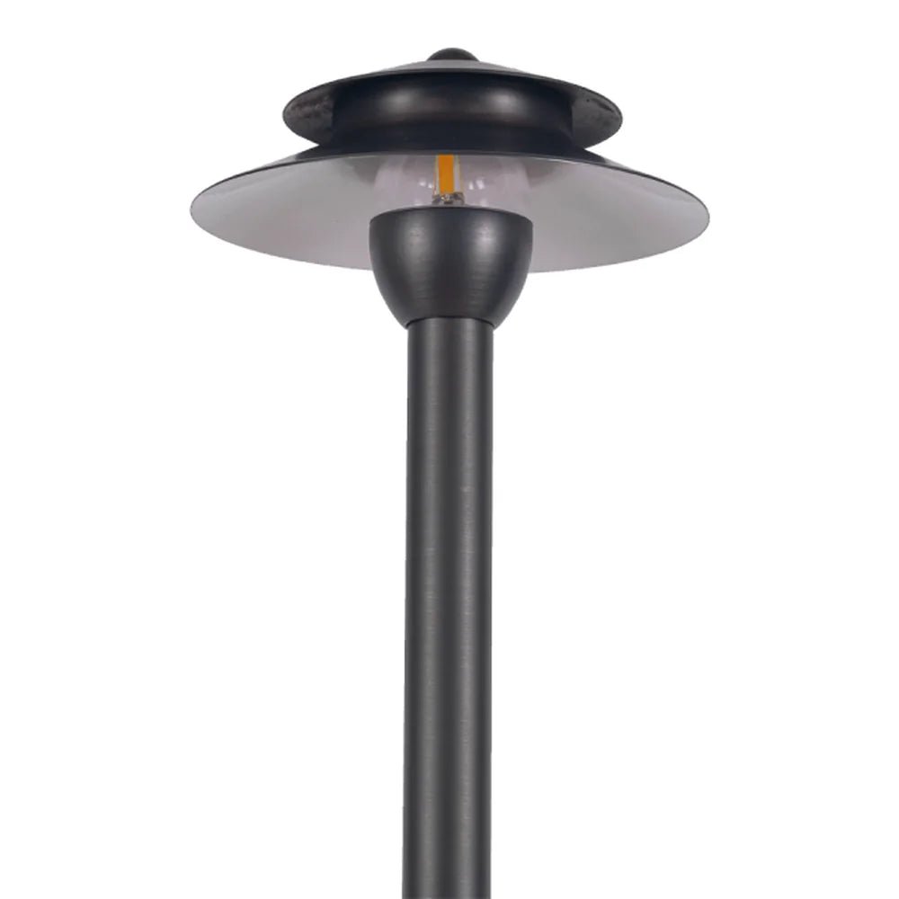 Dark Brass Heavy Duty Cast Path Light IP65 Waterproof - Abba Lighting USA