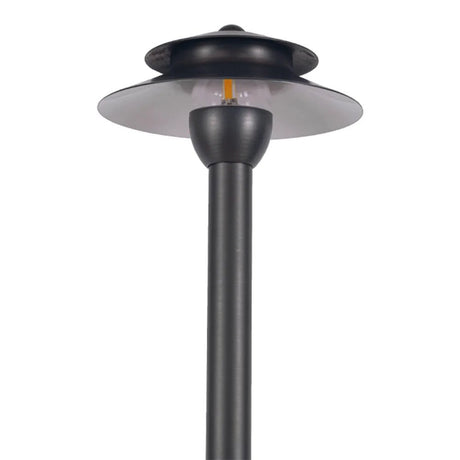Dark Brass Heavy Duty Cast Path Light IP65 Waterproof - Abba Lighting USA
