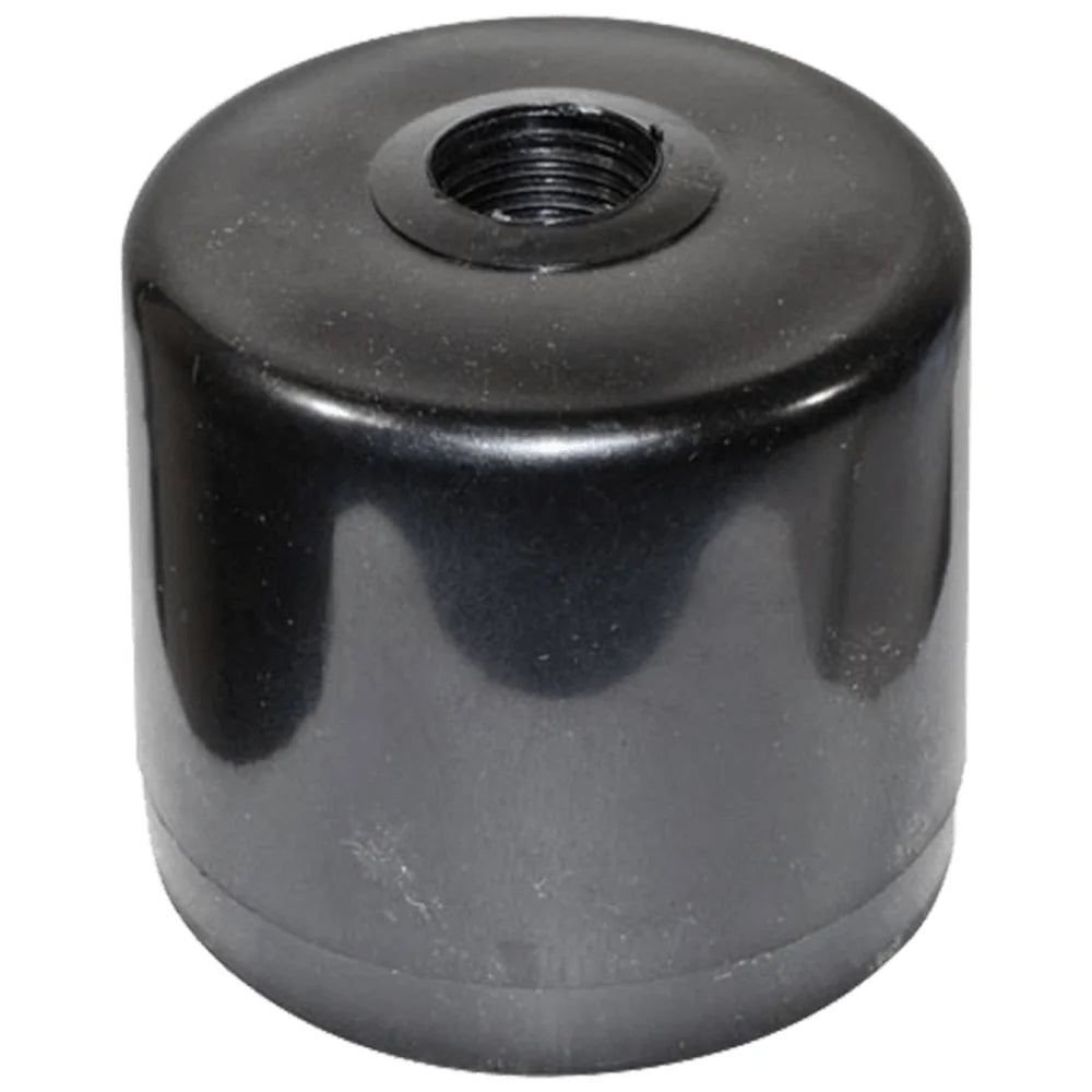 Black Heavy Duty PVC Post with Cap for Outdoor - Abba Lighting USA