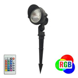 RGB Heavy Duty Aluminum Spot Light 9 Watt Outdoor - Abba Lighting USA